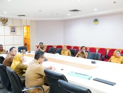 Sekda Jefridin Ikuti Sosialisasi Percepatan Pemenuhan SDM Kesehatan Layanan KJSU KIA Secara Virtual