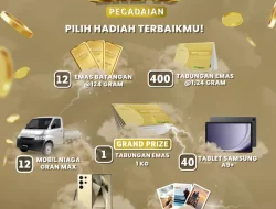 Program Badai Emas 2025, Apresiasi Pegadaian untuk Nasabah Syariah dan Konvensional