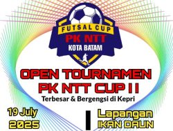 DAFTAR SEKARANG… Turnamen Futsal PK NTT Batam 2025 Kembali Digelar