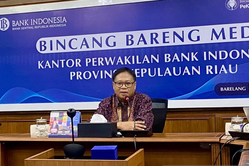 Kepala KPW BI Kepri Rony Widijarto Transaksi Qris Lintas Negara