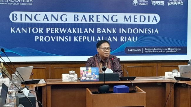 Kepala KPw BI Kepri Rony Widijarto