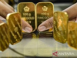 Harga Emas Hari Ini Turun Jauh, Jadi Rp2,098 Juta per Gram