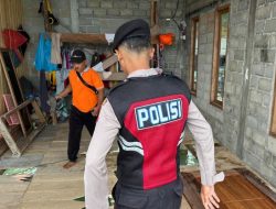 Warga Tertimpa Tembok di Anambas, Polisi Sigap Selamatkan Dua Anak