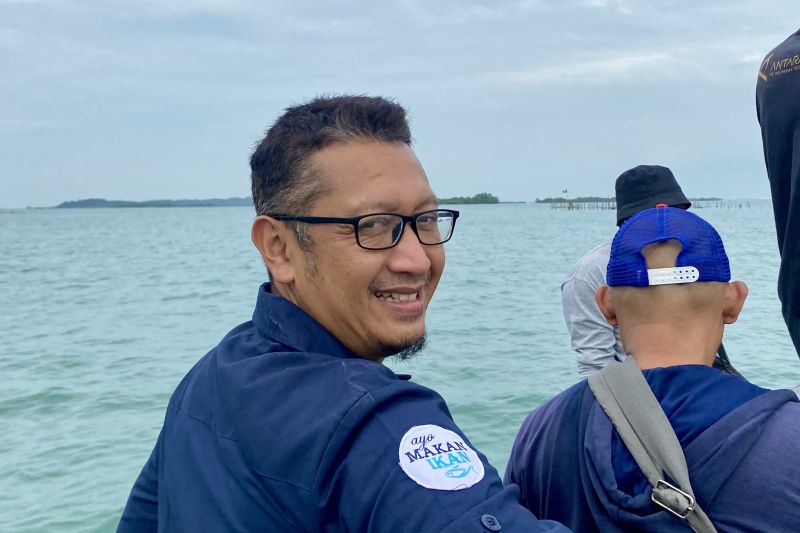 Kepala Dinas Perikanan Batam Yudi Admajianto
