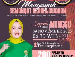Gowes Bareng BKOW Kepri, Gemakan Semangat Pahlawan di Bumi Segantang Lada