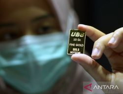 Harga emas UBS dan Galeri24 di Pegadaian Rabu ini kompak naik