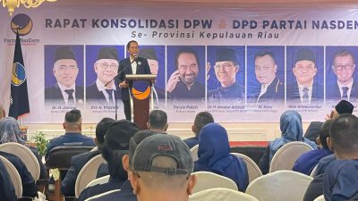 Loyalitas vs Kesibukan: Amsakar Akui Terkejut Terima SK Ketua DPW NasDem Kepri, Siap Perkuat Barisan