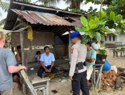 Satpolairud Polres Lingga Perkuat Edukasi Keselamatan Nelayan