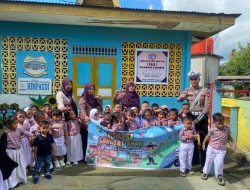 Polres Lingga Bangun Kedekatan dengan Siswa PAUD di Singkep