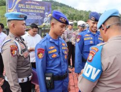 Polres Lingga Jadi Lokasi Pemeriksaan Disiplin Propam Polda Kepri
