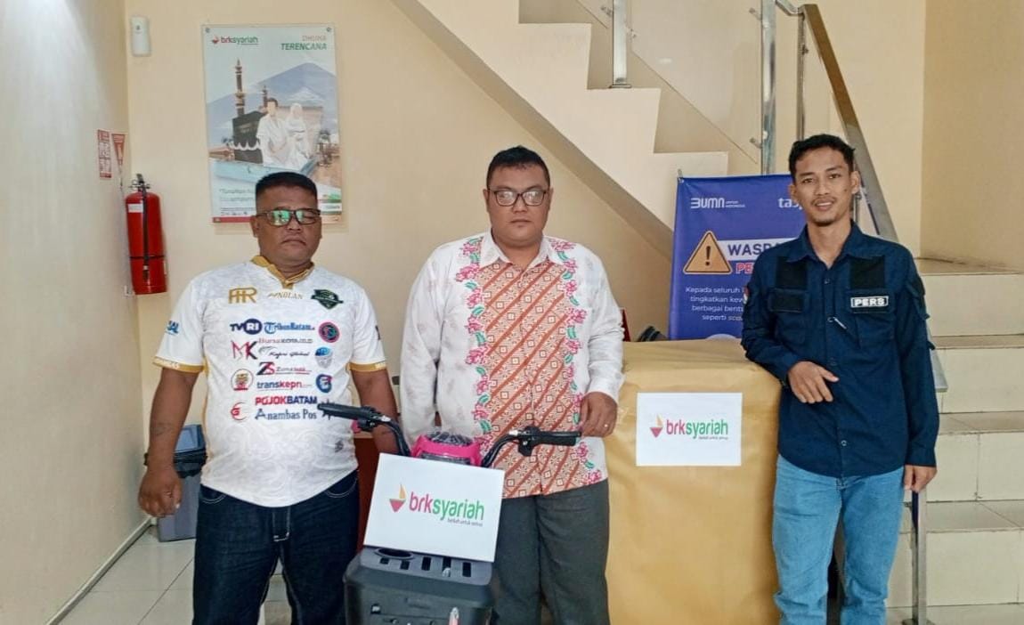 Branch Manager BRK Syariah Cabang Anambas Tarempa, Idham Khalid, menyampaikan bahwa dukungan ini menjadi bentuk nyata sinergi dan kolaborasi antara BRK Syariah dan insan pers di daerah.