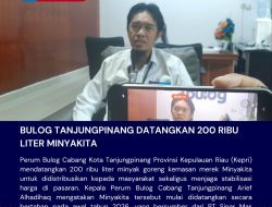 Bulog Tanjungpinang Datangkan 200 Ribu Minyakita