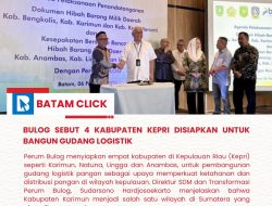 Bulog Bangun Gudang Logistik di 4 Kabupaten Kepri