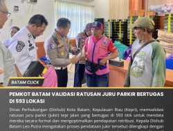 PEMKO BATAM DAN POLRESTA BARELANG VALIDASI JURU PARKIR