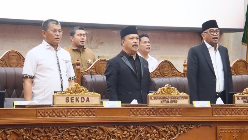 DPRD Kota Batam sampaikan Pokok-Pokok Pikiran DPRD dalam rapat paripurna sebagai dasar perencanaan pembangunan Kota Batam Tahun 2027.