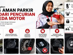 Marak Curanmor, Honda Bagikan Tips Aman Parkir Sepeda Motor Lewat Budaya #Cari_Aman