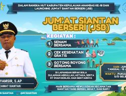 Dukung Anambas ASRI, Kecamatan Siantan Gulirkan Gerakan Jumat Siantan Berseri