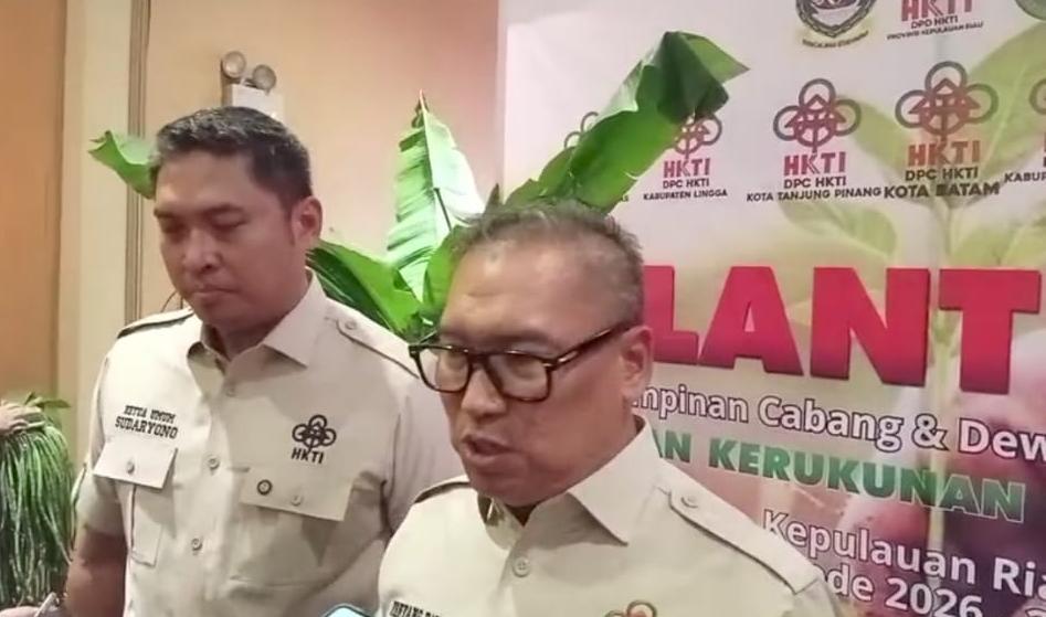 Ketua DPD HKTI Kepri, Nyanyang Haris Pratamura