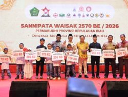 Wakil Gubernur Kepri Ajak Masyarakat Perkuat Toleransi di Perayaan Sannipata Waisak 2570 Buddhasakara