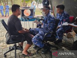 Lanud RSA Natuna hadirkan Dokter THT saat CKG peringatan hari bakti
