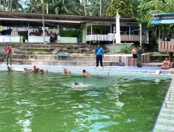 Casis Bintara PK TNI AU Jalani Tes Renang 25 Meter di Lanud Raden Sadjad Natuna