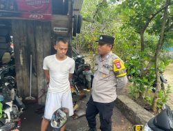 Bhabinkamtibmas Ranai Darat Ajak Pengelola Bengkel Motor Cegah Balap Liar dan Sosialisasikan Layanan Polisi 110