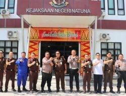 Kapolres Natuna perkuat sinergi dengan Kejari untuk penegakan hukum