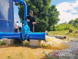 Perumda Air Minum Natuna uji jaringan distribusi dari Embung Sebayar