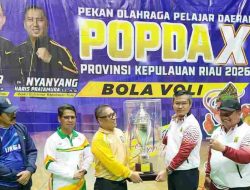 Kota Tanjungpinang juara umum POPDA Kepri 2026 setelah dua dekade
