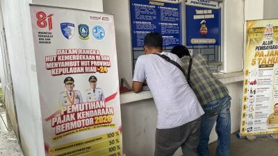 Pemutihan pajak kendaraan tingkatkan minat warga Batam bayar PKB