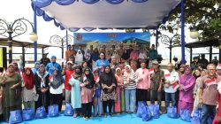 HUT ke-81 TNI AL: Kodaeral IV Warnai Rumah Warga Pulau Penyengat