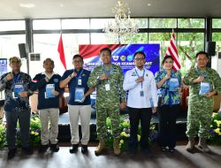 Hadapi Kejahatan Maritim, Dankodaeral IV Paparkan Strategi Pengamanan Laut di Forum Nasional