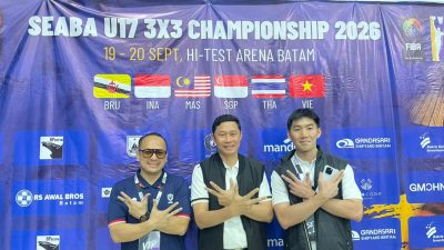 Targetkan Dua Gelar Juara di SEABA U17 3×3, DPP Perbasi Dorong Batam Jadi Pilot Project Ajang Internasional