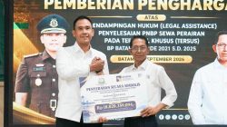 Sinergi Kejari dan BP Batam Selamatkan PNBP Rp18,8 Miliar dari Sewa Perairan Tersus