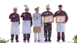 Dampingi Mendagri di Pulau Penyengat, Dankodaeral IV Raih Penghargaan Program Kampung Bahari Nusantara