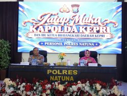 Kunker Kapolda Kepri ke Natuna, Perkuat Kamtibmas dan Hadirkan Manfaat Nyata Bagi Masyrakata