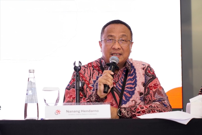 Direktur Utama Telkom Nanang Hendarno
