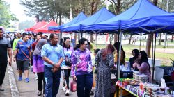 Danlanud RSA dan Ketua PIA AG Lanud RSA Kunjungi UMKM di Pasar Minggu Ria