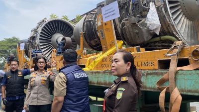 Polda Kepri ungkap impor tiga mesin pesawat bekas bernilai Rp30 M
