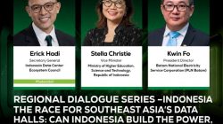 Kwin Fo memaparkan kesiapan listrik PLN Batam untuk mendukung investasi data center, termasuk penguatan kapasitas, energi hijau, dan ekosistem investasi Batam.