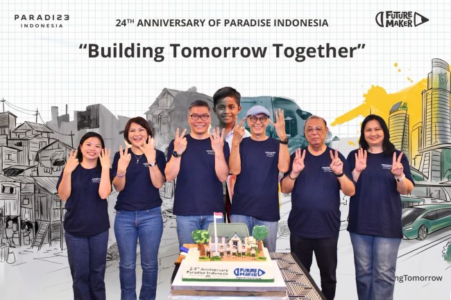 Paradise Indonesia meluncurkan Future Maker untuk memperluas akses pendidikan inklusif melalui pembangunan SLB Budi Mulia, pemanfaatan plastik daur ulang, dan keterlibatan karyawan.