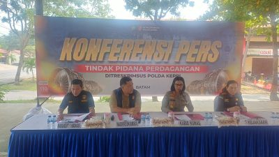 Polda Kepri Sita 3 Mesin Pesawat Ilegal Asal Singapura Senilai Rp30 Miliar