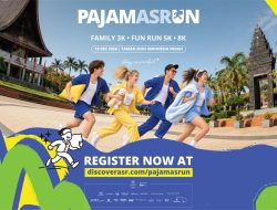 PajamASRun 2026 Kembali Hadir di TMII, Ascott Indonesia Usung Konsep Lari Pakai Piyama