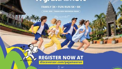 PajamASRun 2026 Kembali Hadir di TMII, Ascott Indonesia Usung Konsep Lari Pakai Piyama