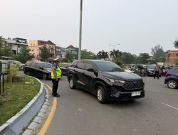 Lampu Lalu Lintas Padam Dampak Pemadaman Listrik, Satlantas Polresta Barelang Rekayasa Arus di 10 Simpang