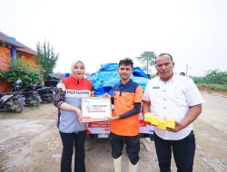 Pertamina Patra Niaga Regional Sumbagut Tanggap Darurat Bencana, Salurkan Bantuan Masyarakat Terdampak Bencana Banjir di Aceh Tamiang