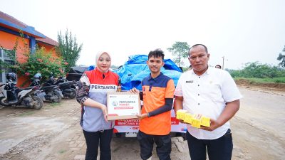 Pertamina Patra Niaga Regional Sumbagut Tanggap Darurat Bencana, Salurkan Bantuan Masyarakat Terdampak Bencana Banjir di Aceh Tamiang