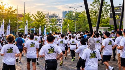 MaxOne Batam Hotel Sukses Gelar Fun Run 5K, Ratusan Pelari Meriahkan Ajang “Run, Celebrate & Enjoy”