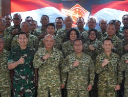 Perkuat Pertahanan Kepulauan, Danrem 033/WP Hadiri Sosialisasi Doktrin Baru TNI “Perisai Trisula Nusantara”