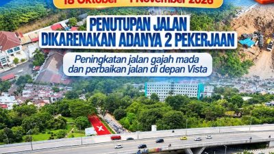 BP Batam Perbaiki Jalan Gajah Mada Jalur Sei Ladi: Siapkan Rekayasa Lalu Lintas Mulai 18 Oktober 2026